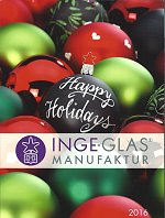 2016 Ornament Catalog<br>Inge-glas Manufaktur